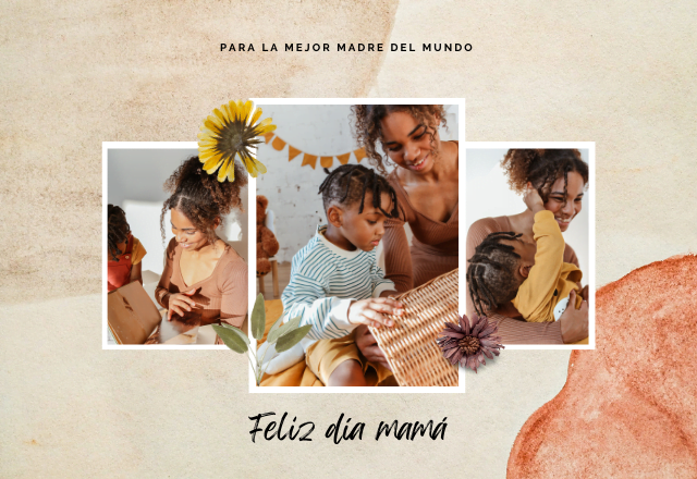 Feliz día mamá