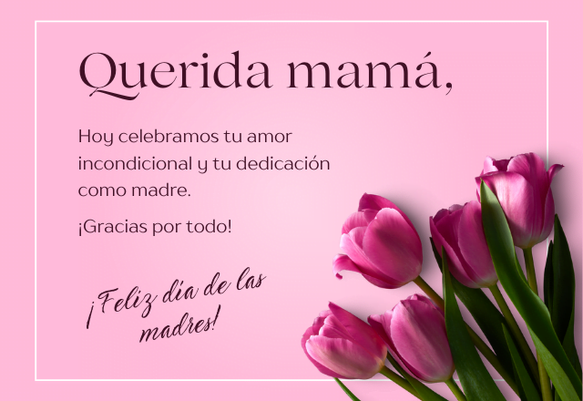 Te amo mamá