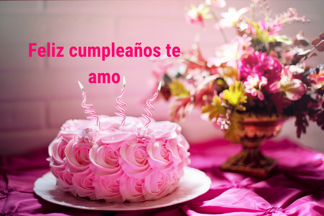 Feliz día te amo