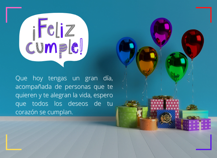 Feliz día de tu nacimiento