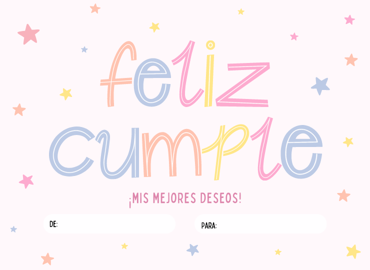 Te deseo lo mejor en este día