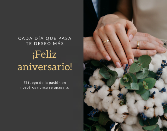Feliz aniversario