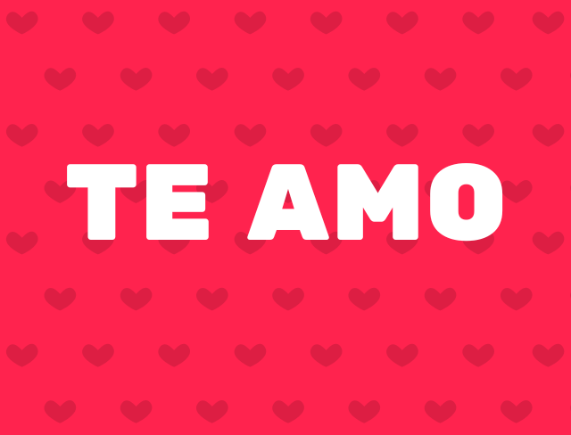 Te amo